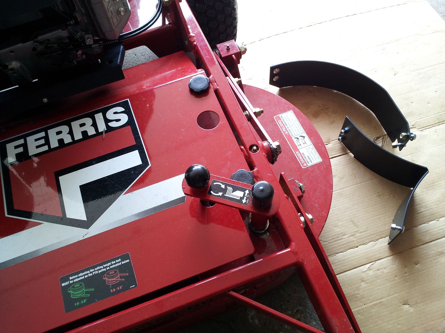 Mulch Kit Install on Ferris 36" Walk Behind Lawn Care Forum